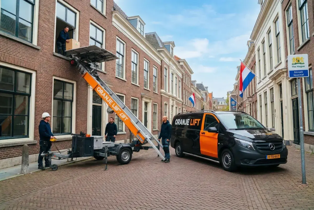 Gedalift voor zwaar transport Amsterdam