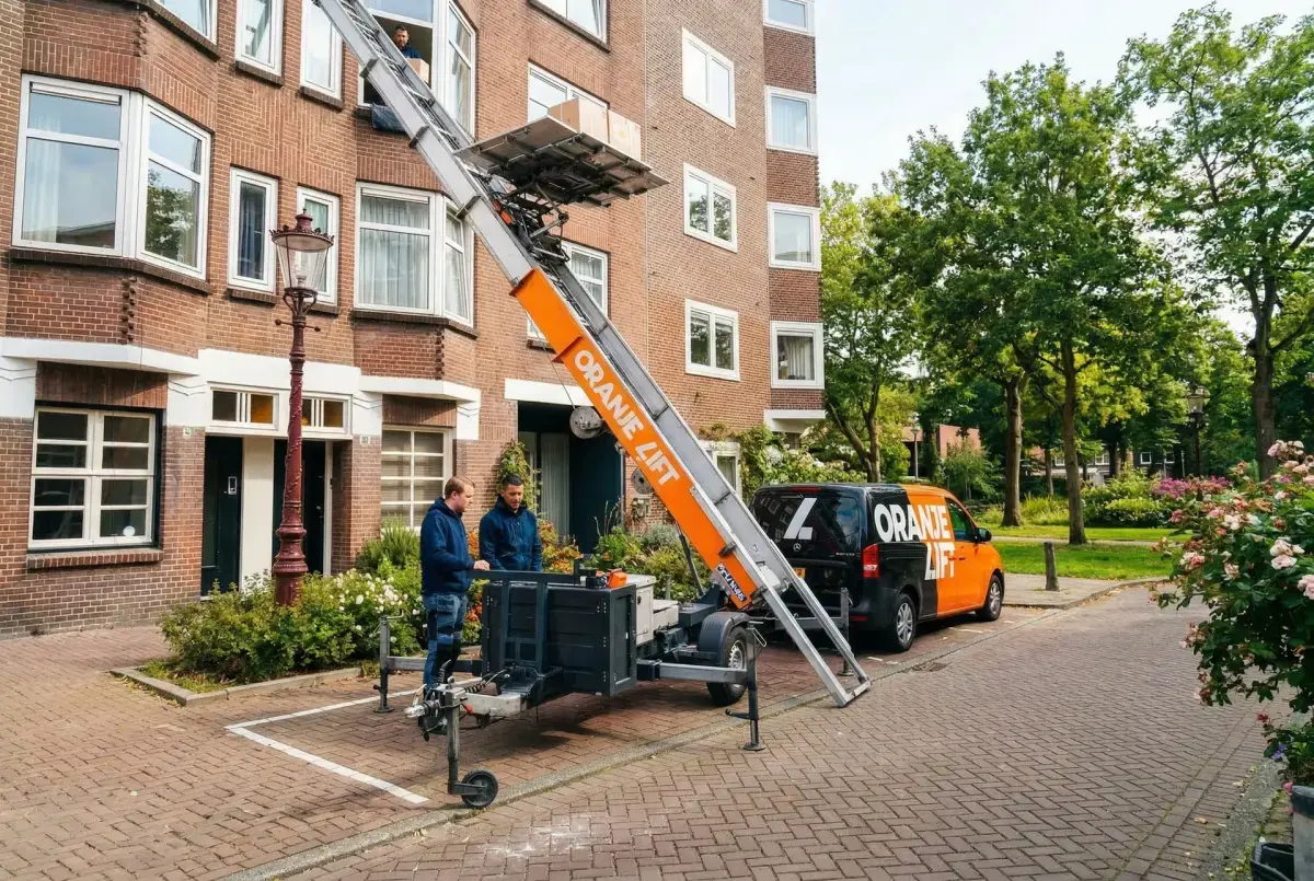 Aanhangerlift voor grote verhuizing Amsterdam